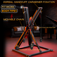Grand mobilier BDSM spécial fétichiste avec croix de Saint-Antoine, support de punition X, jouets sexuels pour femme, mobilier sexuel