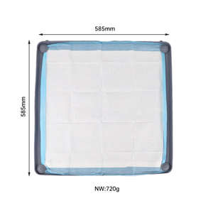 Soporte Reutilizable <span class=keywords><strong>para</strong></span> Almohadillas de Orina <span class=keywords><strong>para</strong></span> Mascotas, Bandeja de Entrenamiento de Silicona, Impermeable, Antideslizante, Fácil de Limpiar, <span class=keywords><strong>para</strong></span> Uso en Interiores y Exteriores - Product Image 6