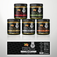 Étiquettes personnalisées imprimées pour pots de beurre et de confiture, autocollants en vinyle imperméables de qualité supérieure pour emballages alimentaires, pour bouteilles de miel en verre