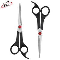 Vente chaude Ciseaux de coiffure professionnels en acier inoxydable de qualité industrielle et de bricolage pour salon de coiffure Ciseaux à cheveux