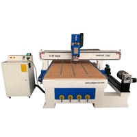 Routeur à 4 axes 3D à axe rotatif CNC Découpe de bois Gravure Cnc Machines à bois pour meubles