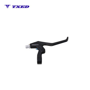 Palanca <span class=keywords><strong>de</strong></span> Bicicleta <span class=keywords><strong>de</strong></span> 22,2 mm, Aleación <span class=keywords><strong>de</strong></span> Aluminio Resistente, Manillar <span class=keywords><strong>de</strong></span> Tres/Cuatro Dedos, Negro con Logotipo para Bicicleta <span class=keywords><strong>de</strong></span> Montaña - Product Image 1