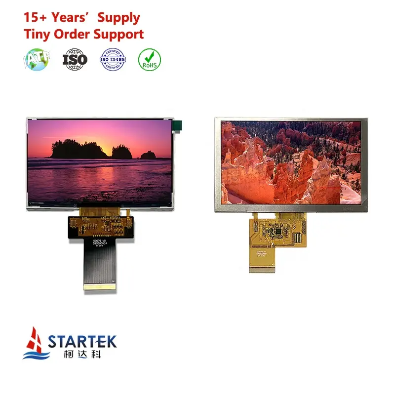 1.3/2/2.4/2.8/3.5/4.3/5/6/7/8/10.1inch IPS TFT LCD screen lcd displays