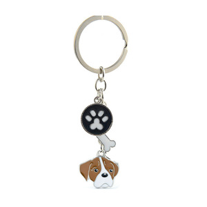Los 50 colgantes de llavero con forma de perro más vendidos de Yixuan, accesorios para coche con forma de hueso de perro, regalos promocionales, adornos. - Product Image 2