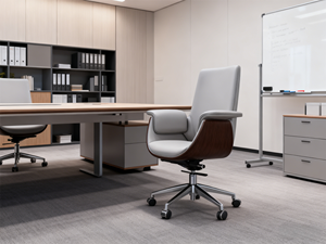 Ghế xoay da cao cấp 6650B, lưng cao, thiết kế công thái học, có thể ngả, điều chỉnh độ cao, hiện đại, dùng cho văn phòng, nội thất văn phòng, ghế văn phòng - Product Image 4