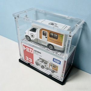 Custom Rectangle Flexible Model Car Display Detachable Acrylic Case with Silk Screen Printing for Home - Product Image 2