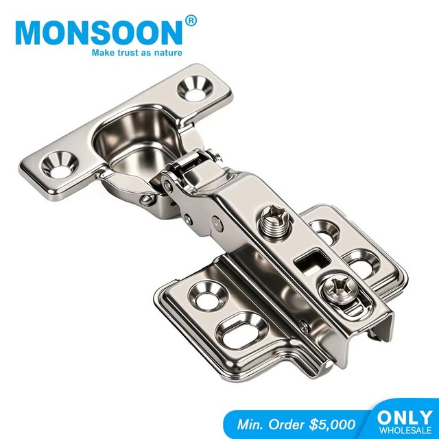 Manufacturer Concealed Hinges Hydraulic Stainless Steel Furniture Door Soft Close Hinge