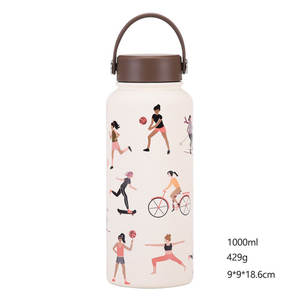 2025 nouveau Doremi DM-950 650ml/1000ml isolé sous vide en acier inoxydable sport bureau utilisation bouteille d'eau 6-12 heures isolation thermique - Product Image 5