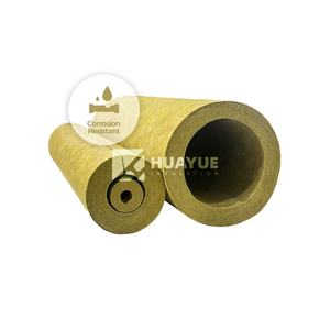 HUAYUE Aislamiento térmico <span class=keywords><strong>Lana</strong></span> de roca en Dubai <span class=keywords><strong>Lana</strong></span> <span class=keywords><strong>mineral</strong></span> Tubería de roca de piedra de basalto ignífuga - Product Image 3