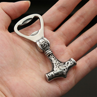 WELLFLYER BEOP-177 nordique acier inoxydable Viking marteau de Thor Mjolnir pendentif thor marteau collier pendentif viking décapsuleur