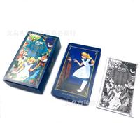 Versand bereit Wasserdicht 7x12cm groß Viele Designs Großhandel Deck 78 Karten Original Tarot karten Reiseführer Geschenk karte Papier