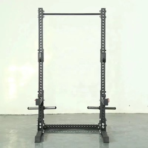 <b>Half</b> Power <b>Rack</b> Squat Stand Home Gym Weight Lifting Training Equipment - Product Image 3