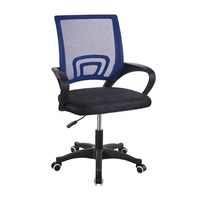 Fauteuil de Bureau Ergonomique Pivotant Multifonction en Résille, Économique, pour Personnel et Bureau, Vente en Gros
