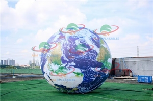 Globe gonflable LED, affichage des planètes, ballon en PVC, ballon lumineux gonflable - Product Image 6