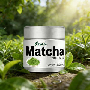 50g de poudre de matcha premium en boîte |   Récolté frais, couleur riche |   Convient pour le thé, les smoothies, les garnitures de yaourt - Product Image 2