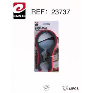 ABRELATAS 16.5cm 12U Sacacorchos y Abridor de Vino de Plástico Premium, Estilo Simple - Product Image 2