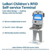Estación de Autoservicio Automatizada para Bibliotecas con RFID para Niños