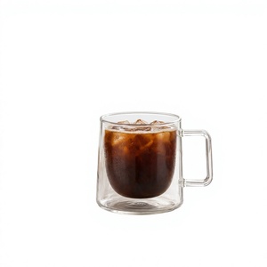 Taza de Café de Vidrio Borosilicato de Doble Pared, 150 ml, Moderna, Sostenible, Aislada, Libre de Plomo, para Té y Latte, al por Mayor - Product Image 2
