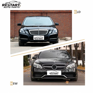 Kit Carrozzeria Facelift Restart ABS per BENZ E <span class=keywords><strong>W212</strong></span> 2009-2013, Aggiornamento allo Stile <span class=keywords><strong>AMG</strong></span> 14-15, Include Paraurti Anteriore e Posteriore, Griglia - Product Image 4