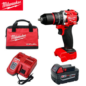 <span class=keywords><strong>Milwaukee</strong></span> <span class=keywords><strong>Taladro</strong></span> Eléctrico BL FUEL de 18V, Kit de <span class=keywords><strong>Taladro</strong></span> de Impacto de 13mm, <span class=keywords><strong>Taladro</strong></span> Profesional Ligero para Reparaciones y Bricolaje - Product Image 1