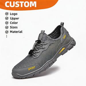 Sneakers alla Moda con Tomaia in Rete Traspirante, Sistema di Allacciatura Rapida Senza Lacci, Puntale Rinforzato per Protezione dagli Impatti - Product Image 6