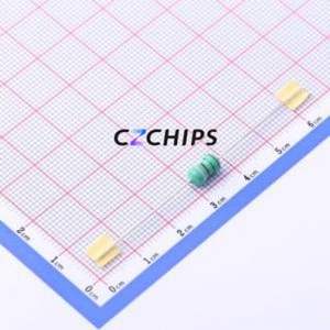 Inductor de Anillo de Color YAL0510-151K / Componente de Orificio Pasante (THT), D5xL12mm 150uH 10% 190mA 3Ohm - Product Image 1