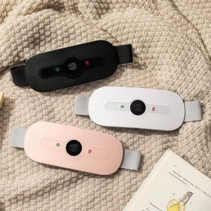 High Vibrating Menstrual Pain Relief <b>Pad</b> Rechargeable Period Cramp <b>Massager</b> Waist <b>Massage</b> Belt - Product Image 2