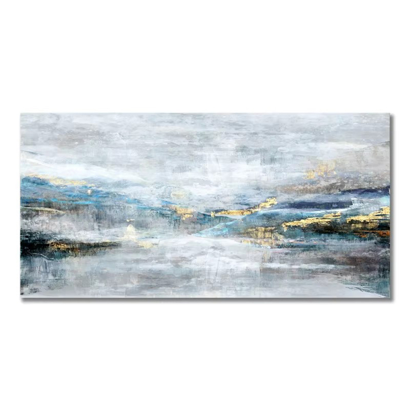 Mintura Landscape Poster Wall Devor Handmade