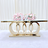 Table de réception pour mariage, mobilier d'hôtel, table de réception, événements, fête, décoration, fournitures pour mariage