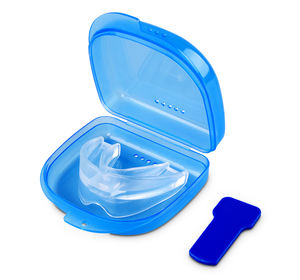 Logo personnalisé Blanchiment bucco-<span class=keywords><strong>dentaire</strong></span> Autres accessoires de blanchiment des dents Plateau de sommeil nocturne de qualité alimentaire Embouchure pour arrêter le ronflement - Product Image 6