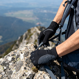 Guanti Invernali Impermeabili Personalizzati OEM, Alta Visibilità, Leggeri, Flessibili, con Bordi Riflettenti, Touchscreen, in Spandex, Unisex, Caldi - Product Image 3
