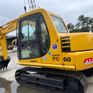 Excavadora Usada PC60-8, 90% Nueva, Peso Operativo de 6 Toneladas, Motor Yanmar Japonés, Bomba, Motor, Engranaje, Rodamiento, 1 Año de Garantía - Product Image 1