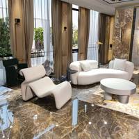 Fauteuil de salon au design moderne pour la maison et les restaurants, avec tissu en velours luxueux pour le salon et l'hôtel - Fabriqué en Chine par Luxury Accent
