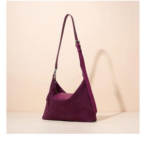 Bolsos de Mano de Cuero Genuino Vintage Esmerilado de Diseñador OEM de Marcas Famosas para Mujer, Venta al por Mayor Personalizada 2026 - Product Image 2