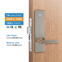 Cerradura Inteligente RFID de Alta Gama para Puertas de Hotel, Cerradura Electrónica para Habitaciones de Hotel con Sistema de Software Gratuito