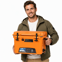 Boîte isotherme pour aliments, 20QT, en PE rotomoulé, logo personnalisé, vente en gros