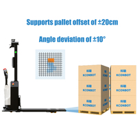 Robot Chariot Élévateur AGV Intelligent pour Entrepôt, Navigation Laser, Batterie au Lithium, Lidar Multi-Lignes, Capacité de Charge 1500kg, Autonomie 6-8H