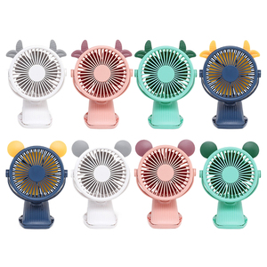 Mini ventilador portátil recargable por USB, 3 velocidades, 5V, refrigeración por circulación de <span class=keywords><strong>aire</strong></span>, ventiladores de mano, Clip Vertical, luz nocturna para coche, RV, al <span class=keywords><strong>aire</strong></span> libre - Product Image 5