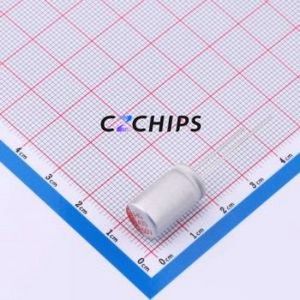 Condensador Sólido 217EC0026, Componente de Orificio Pasante (THT), D10xL16mm 470uF 20% 50V 3.15A100kHz - Product Image 1