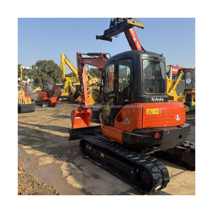 Excavatrices sur chenilles hydrauliques d'occasion du Japon, conformes CE EPA, disponibles en 6 tonnes, mini-excavatrices KX155, KX163, KX165 à vendre - Product Image 3
