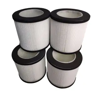 Cilindro di alta Qualità filtro hepa per uso industriale equippmenttop polvere filterpleated elementi filtranti