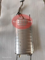 Silenciadores de escape para coche, silenciador de coche con placa de Zinc para Hilux Yaris LandCruiser Rav4 Corolla, venta al por mayor, tubos silenciadores de escape para Toyota