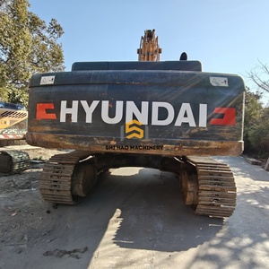 Excavatrice sur chenilles d'occasion Hyundai 520L-9VS pour travaux de terrassement et miniers, peinture d'origine importée, godet de 0,8 m, 52 tonnes, moteur et boîte de vitesses. - Product Image 2