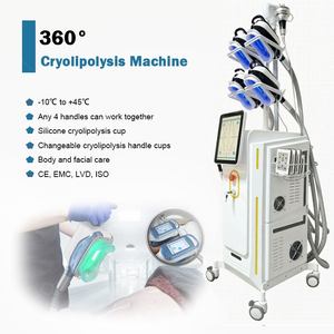 Macchina Multifunzionale per Criolipolisi con 5 Manipoli, Rimozione del Grasso, Modellamento del Viso e del Corpo, Dimagrimento 360° - Product Image 1