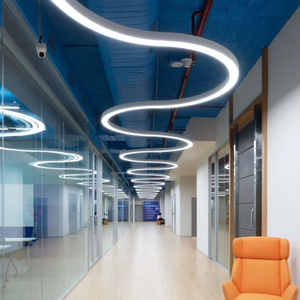 Nhôm Nhà ở bị đình chỉ <span class=keywords><strong>S</strong></span> cong hình dạng mặt dây chuyền chiếu <span class=keywords><strong>s</strong></span>áng lịch thi đấu với nhôm nhà ở - Product Image 5