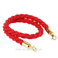 Best-seller Corde tressée de 1.5 mètres pour poteaux de poteau de corde de tapis rouge