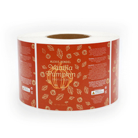 Etiqueta Adhesiva en Rollo, Impresión Personalizada, Marca Privada, Etiqueta para Botellas de Crema de Manos y Loción Corporal, para Suministros de Cosméticos y Cuidado de la Piel