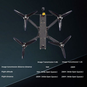 Dron FPV de Carreras de 7 Pulgadas con VTX de 1.6-10W, Cámara 4K de Visión Nocturna 1200TVL, Batería 6S 6000MA 60C, Alcance de Vuelo de 7km, UAV - ¡Venta Caliente! - Product Image 5
