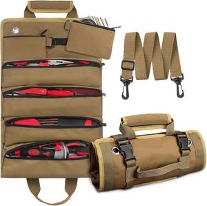 Free sample Custom Portable <b>Tool</b> Organizer Case Multi-Pocket Hanging Bag for Mechanic Electrician Camping-Special <b>Storage</b> Pouch - Product Image 3