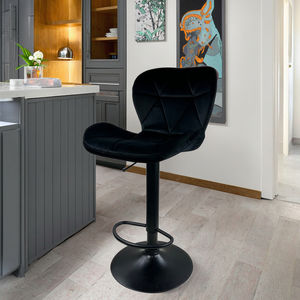 Taburetes de <span class=keywords><strong>Bar</strong></span> de cuero de imitación PU líder Shell Taburetes de <span class=keywords><strong>Bar</strong></span> traseros terciopelo ajustable PU cuero giratorio envío gratis <span class=keywords><strong>SILLA</strong></span> DE <span class=keywords><strong>Bar</strong></span> - Product Image 4